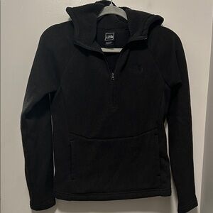 The North Face Black Half-Zip Fleece Sweater